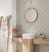 Semi Circles Modern Wallpaper